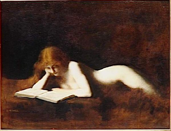 La liseuse, Jean-Jacques Henner